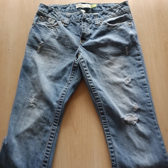 Aeropostale 5/6 Regular Bayla Skinny Leg Distressed Women's Jeans RN 126671 - Picture 9 of 16